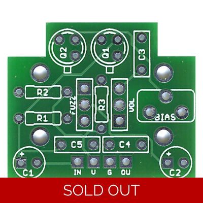 Fuzz Face - Mini PCB
